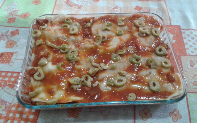 Lasanha de berinjela