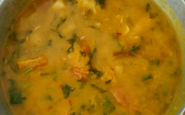 Dobradinha com feijão branco