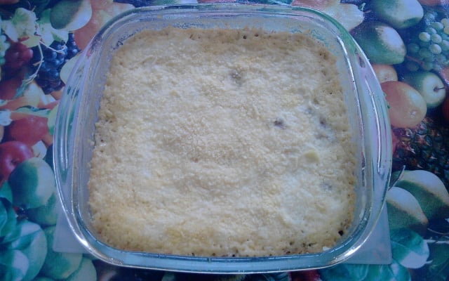 Escondidinho de mandioca com carne moída