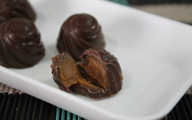 Bombons recheados para a páscoa