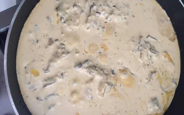 Filé mignon ao molho de shitake