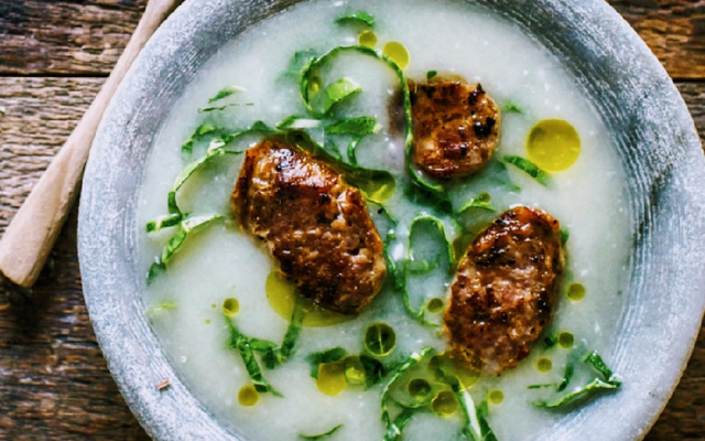 Caldo verde diferente