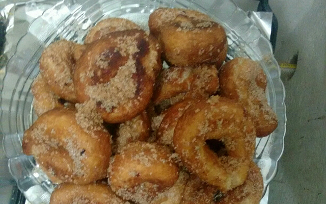 Biscoito de trigo frito