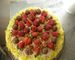 Torta suspiros de amor