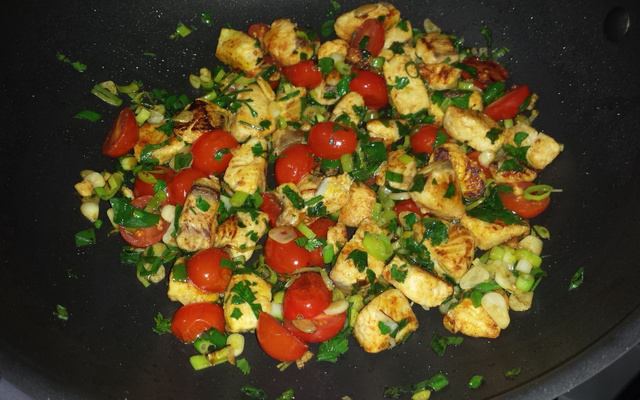 Pintado ao óleo de coco inspirado em receita de Flavio Passos