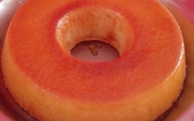 Pudim de leite com tapioca