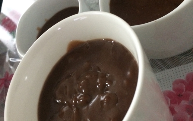 Chocolate quente cremoso