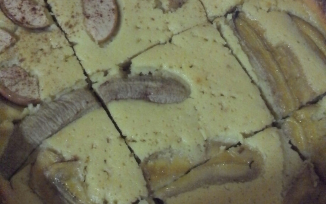 Bolo de maçã com laranja