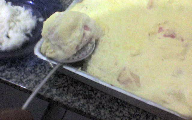 Macarrão escondidinho da Tyvinha