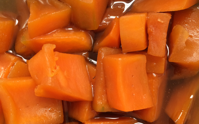 Doce de abóbora com cal (em pedaços)