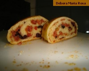 Pão recheado da Dé