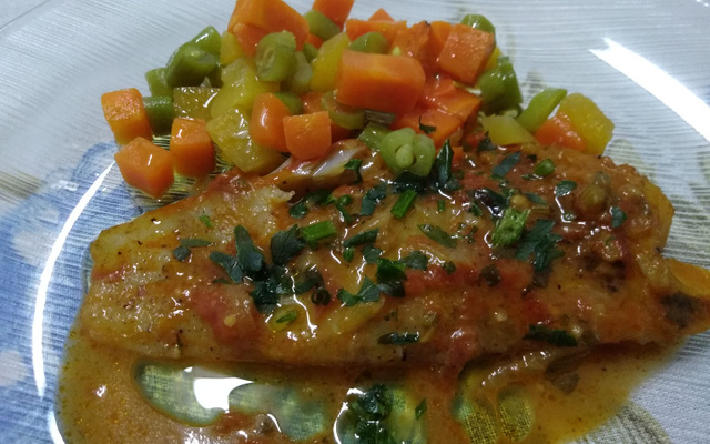 Caçarola de pescada ao forno