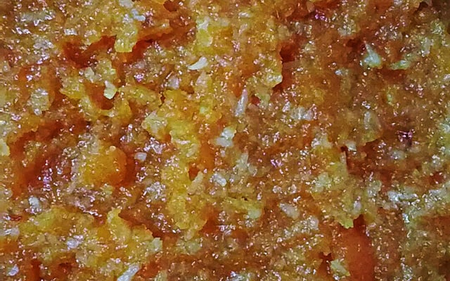 Doce de abóbora na panela de pressão