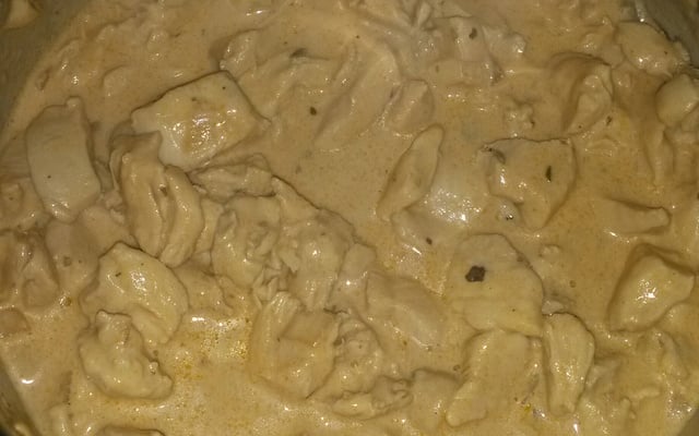 Estrogonofe de frango simples