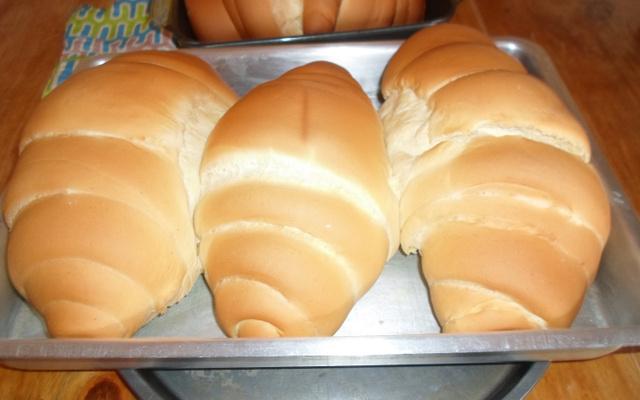 Pão caseiro de família