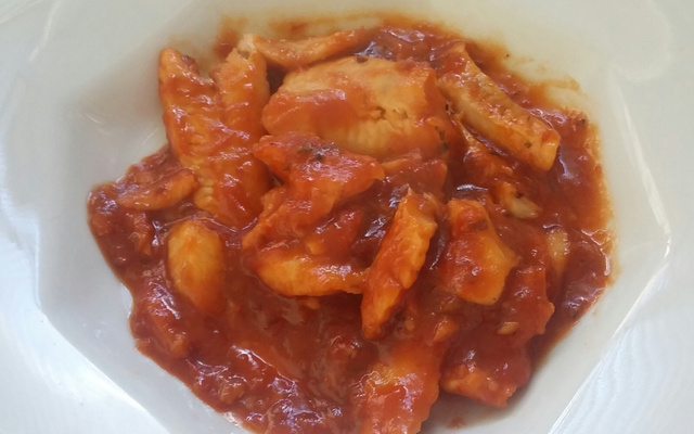 Filé de merluza ao molho