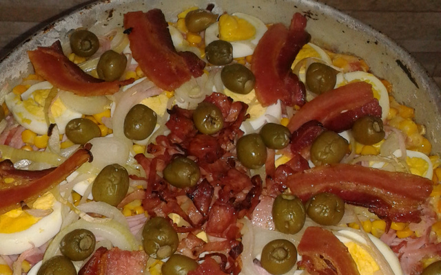 Torta portuguesa de liquidificador