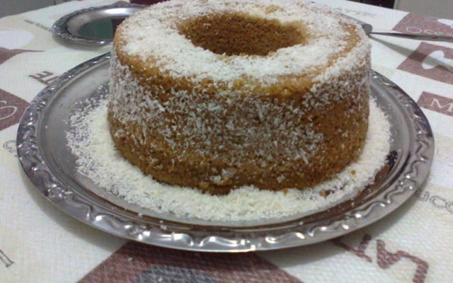 Bolo de farinha de milho