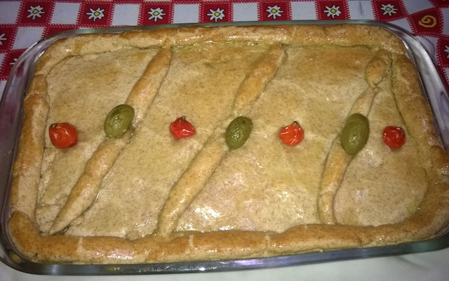 Empadão integral de frango