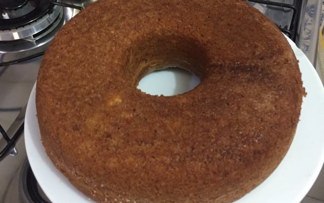 Bolo de banana americano