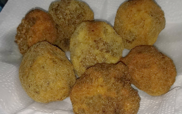 Croquete de proteína de soja