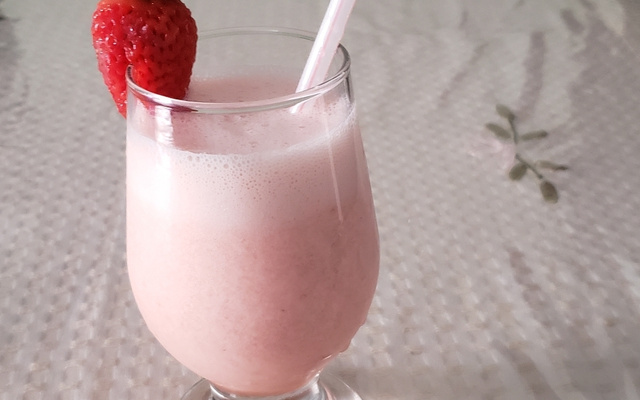 Jurupinga com morango