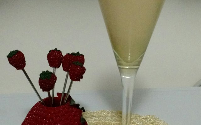 Batida de maracujá deliciosa