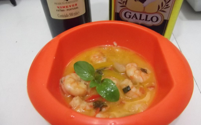 Delícia de camarão da Pathy