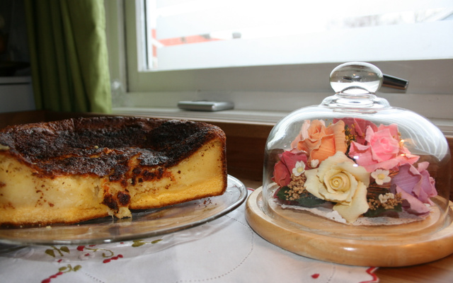 Bolo cremoso de Fubá