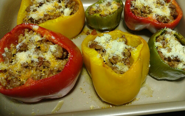 Pimentão recheado