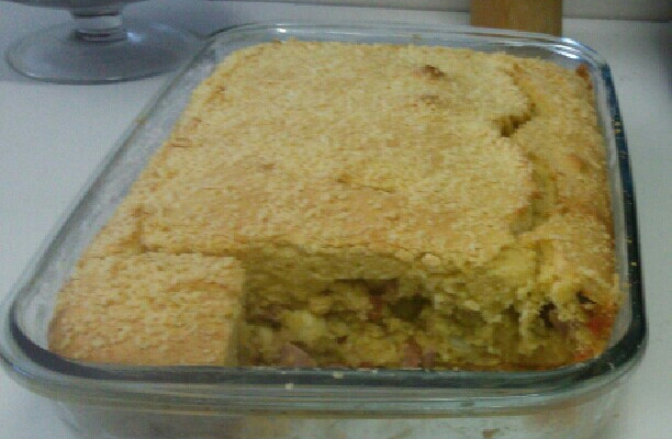 Torta salgada fofinha