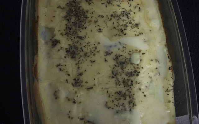 Filé sassami ao molho branco bem simples