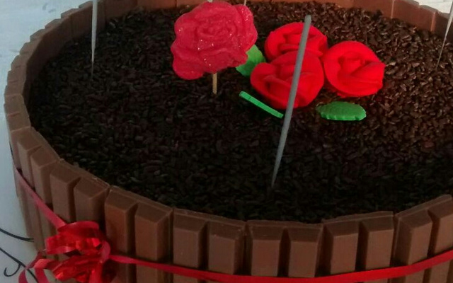 Bolo kit kat do Matte