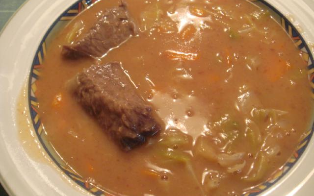 Sopa delícia de feijão