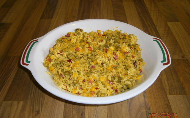 Arroz colorido