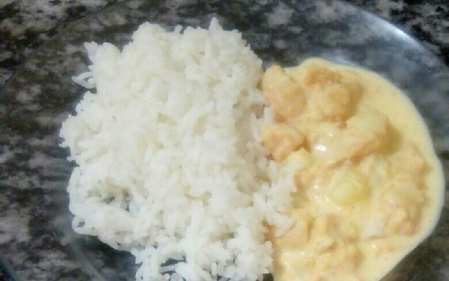 Frango ao molho de requeijão