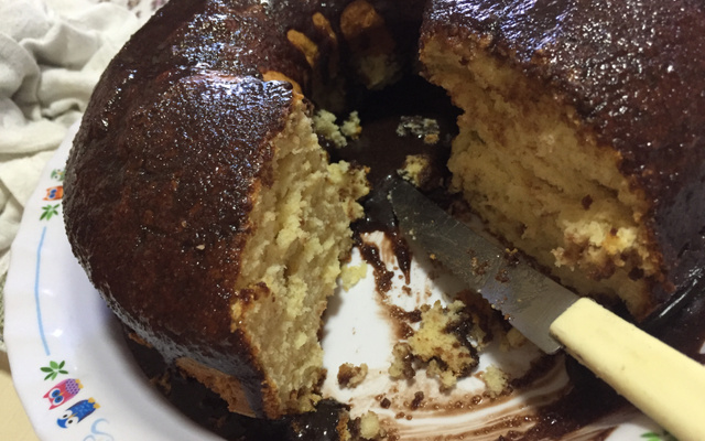 Bolo Paçoca Simples 