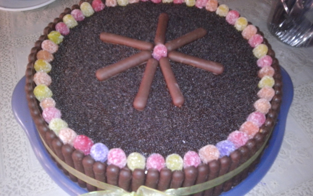 Bolo fácil de chocolate