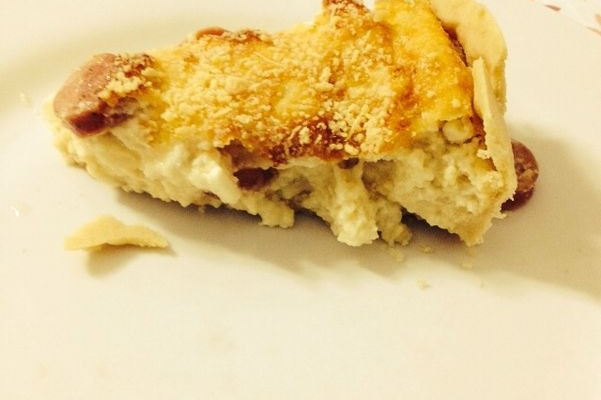 Quiche de ricota à moda Kukalucas