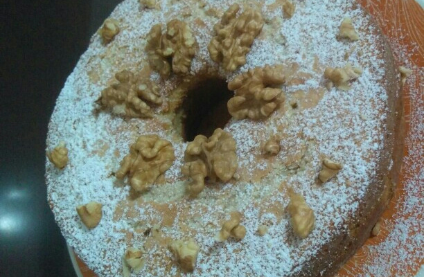 Bolo de nozes