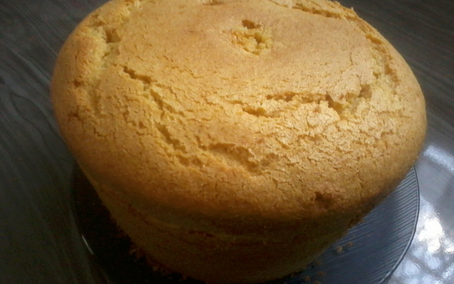 Bolo de fubá de liquidificador super fofo