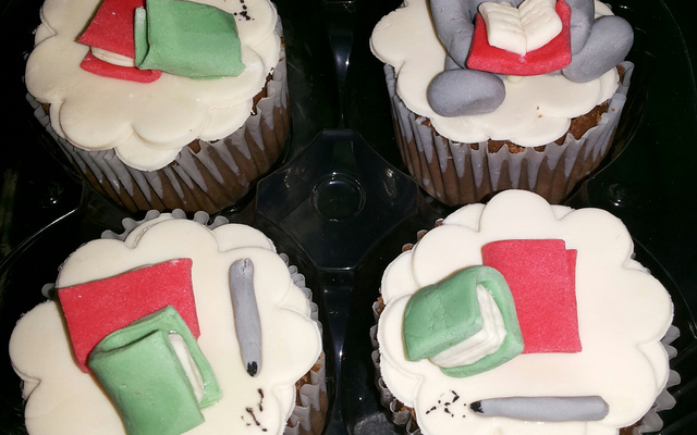 Cupcake de chocolate