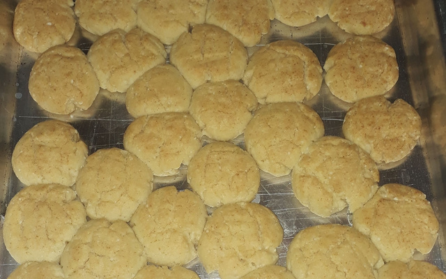 Biscoito de polvilho doce assado mineiro