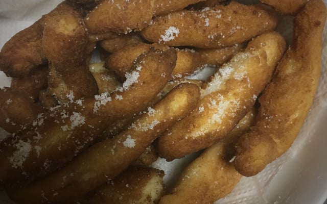 Bolinho frito de vinagre