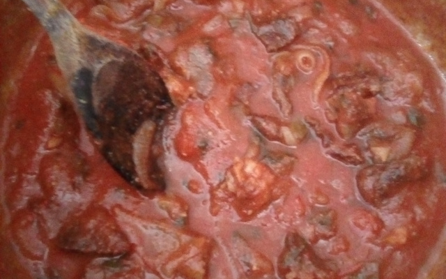 Carne do Sol ao Molho de Tomate