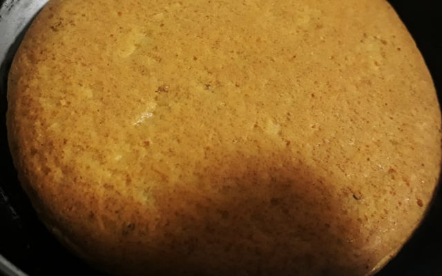 Pão low carb de frigideira