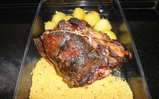 Costela desossada assada