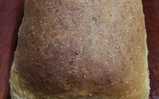 Pão de milho com aveia