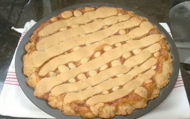 Torta de goiabada muito fácil