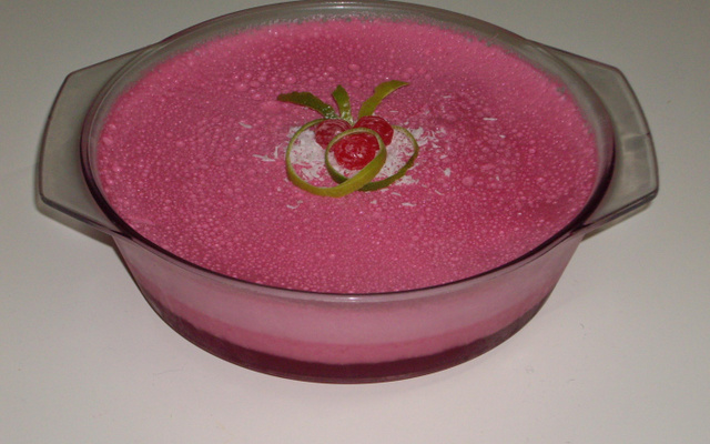 Sobremesa de gelatina